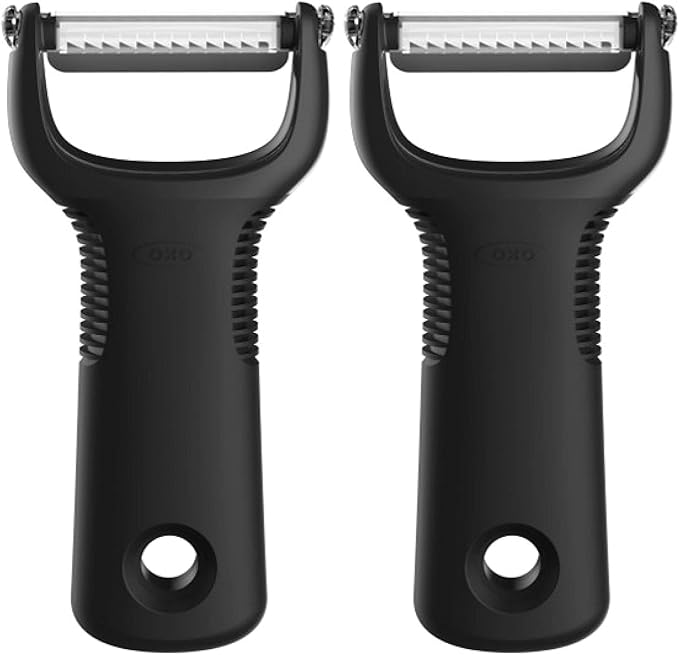 OXO 0719812003665 Good Grips Julienne Peeler, one Size, Multi (Pack of 2)