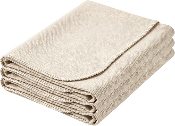 Flour Sack Towels|Tea Towel for Crafts| Kitchen Towel | dish drying towels|Cotton Blank Towel for Embroidery|Baking Bread Proofing Linen Cover|Thick Absorbent Quick Dry (Bread Cover, 28"x28"- 3 Pack)