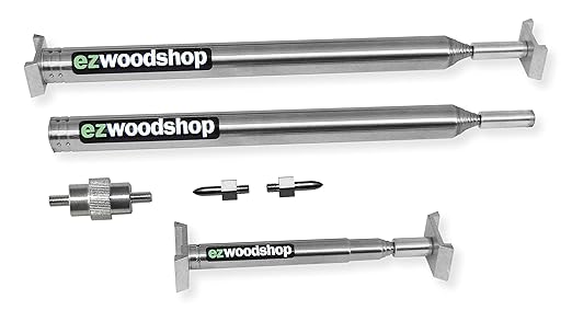 Extendable Measuring Stick Tool | Pinch Stick for Woodworking | No Numbers, No Mistakes | Carpentry, Woodworking, Hobbies, and Remodeling Projects.