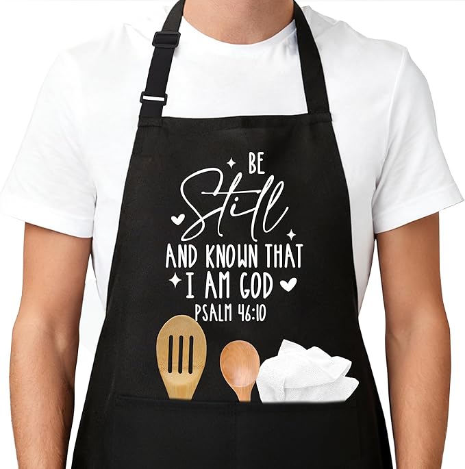 Funny Apron For Women Men Cooking Baking BBQ Grill Chef Waterproof Aprons Birthday Valentine's Gifts For Mom Dad Wife