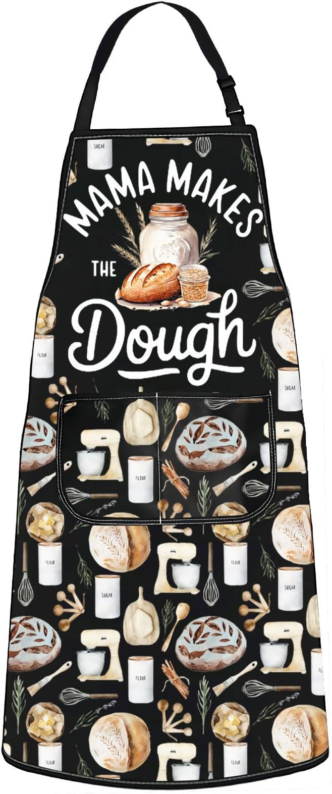 JNIAP Bread Baking Apron Bread Baker Aprons i Loaf Sourdough Baking Mom Gifts Baking Master Apron