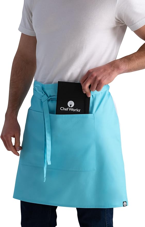 Chef Works Unisex Half Bistro Server Apron