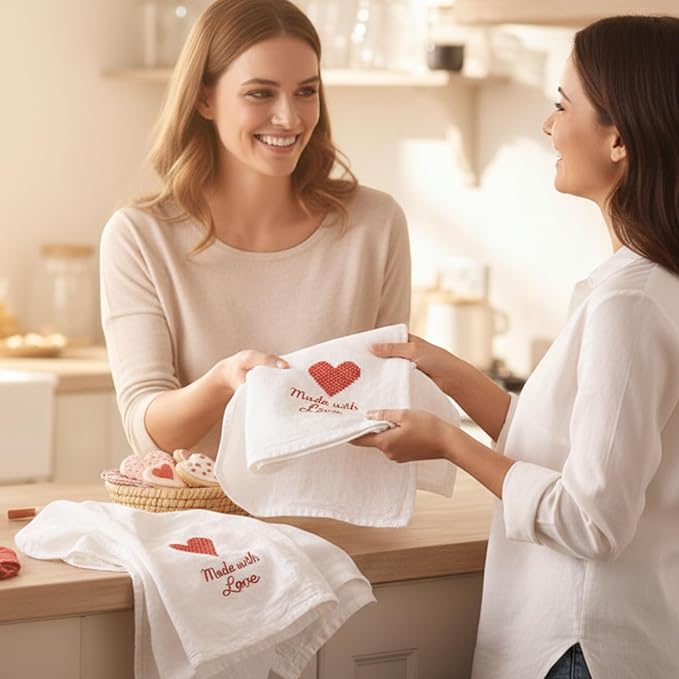 Flour Sack Towels| Tea Towel for Crafts| Kitchen Dish Cotton Blank Towel for Embroidery|Baking Bread Proofing Linen Cover| Thick Absorbent Quick Dry| 7 Pack 15"x25" White
