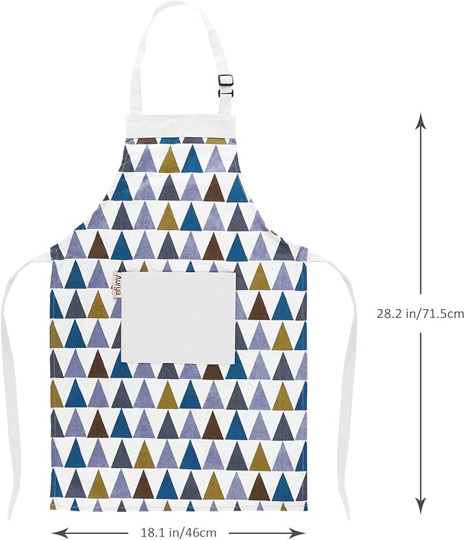 Adjustable Apron and Chef Hat Set for Cooking and Baking
