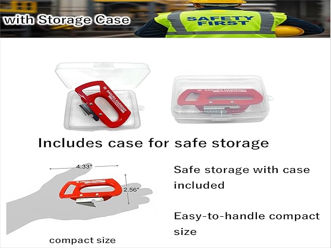 Made in Japan with Storage Case, Japanese Manual Can Opener & Bottle Opener – High Carbon Stainless Steel, for Kitchen, Camping, Emergency Preparedness & Gift