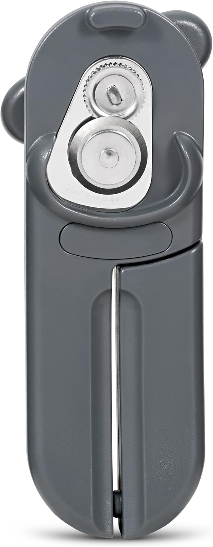 Culinare MagiCan Manual Tin Opener – Stainless Steel Cutting Wheel, Ergonomic Handle for Safe, Easy Can Opening – Lightweight, No Sharp Edges, Grey – Trusted Kitchen Essential