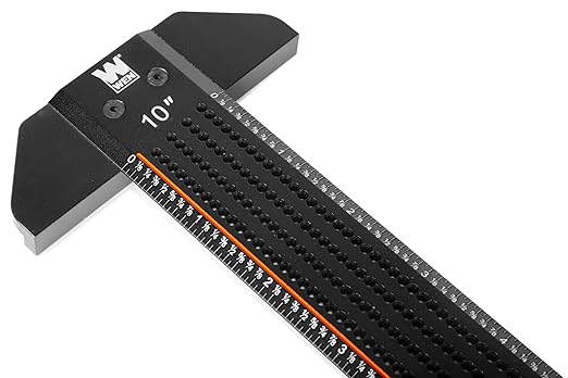 Wen 10-Inch T-Shaped Marking Ruler (ME810R)