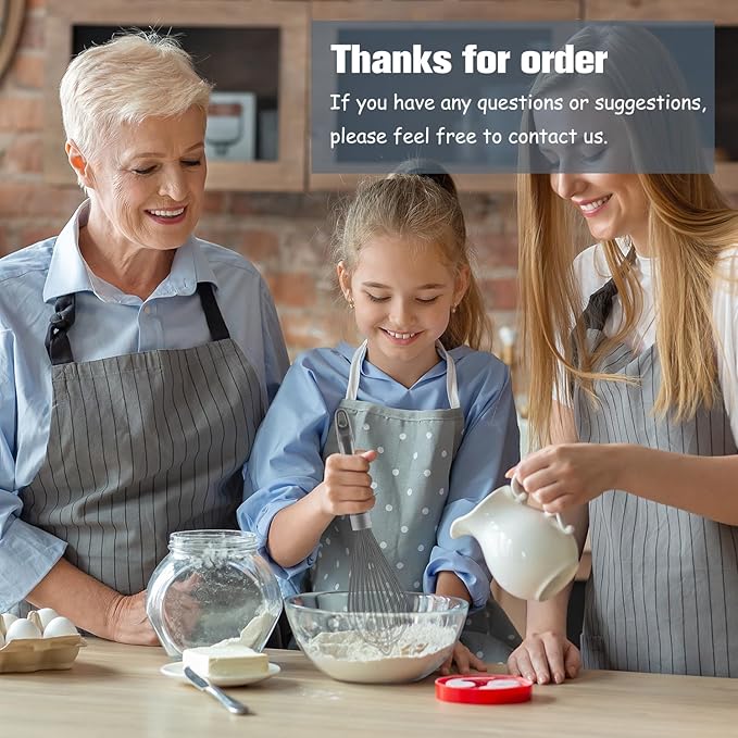 OYV Dishwasher Safe Whisk, Professional Whisks for Cooking Non-Scratch, Stainless Steel & Silicone Wisk, Plastic Rubber Whisk Tool for Nonstick Cookware Pans, Heat Resistant,12-Inch, Grey