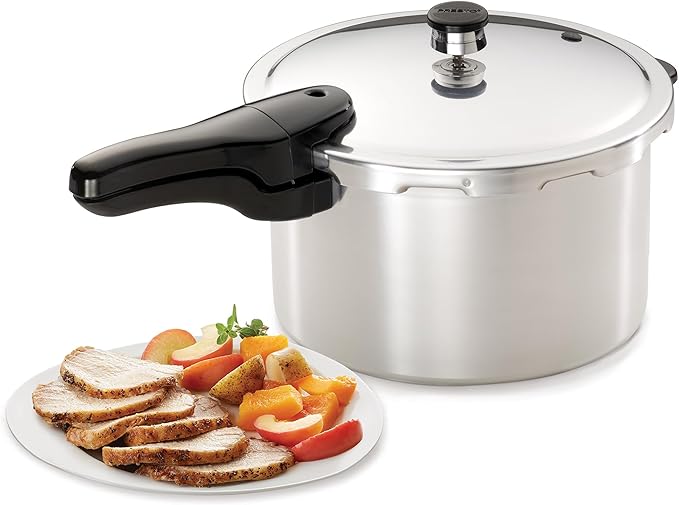 Presto 01282 8-Quart Aluminum Pressure Cooker