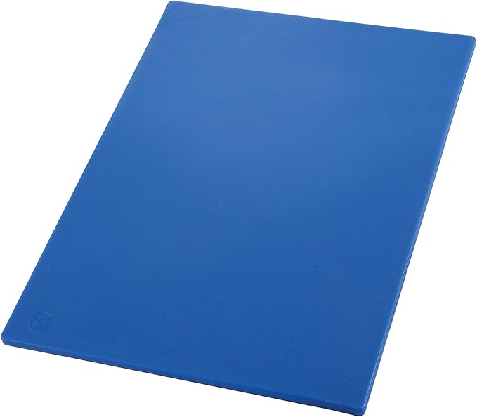 Winco CBBU-1520 Cutting Board, 15-Inch by 20-Inch by 1/2-Inch, Blue,Medium