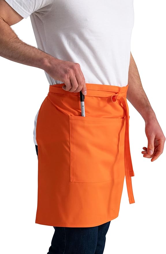 Chef Works Unisex Half Bistro Server Apron
