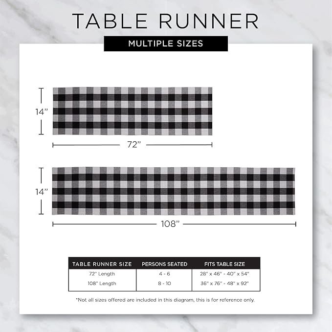 DII Farmhouse Braided Stripe Table Runner Collection, 15x108 (15x113, Fringe Included), Wine