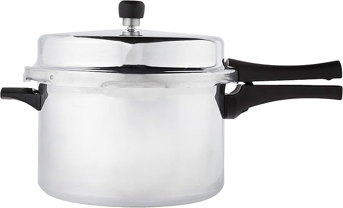 Prestige Popular Aluminum Pressure Cooker, 8.5-Liter