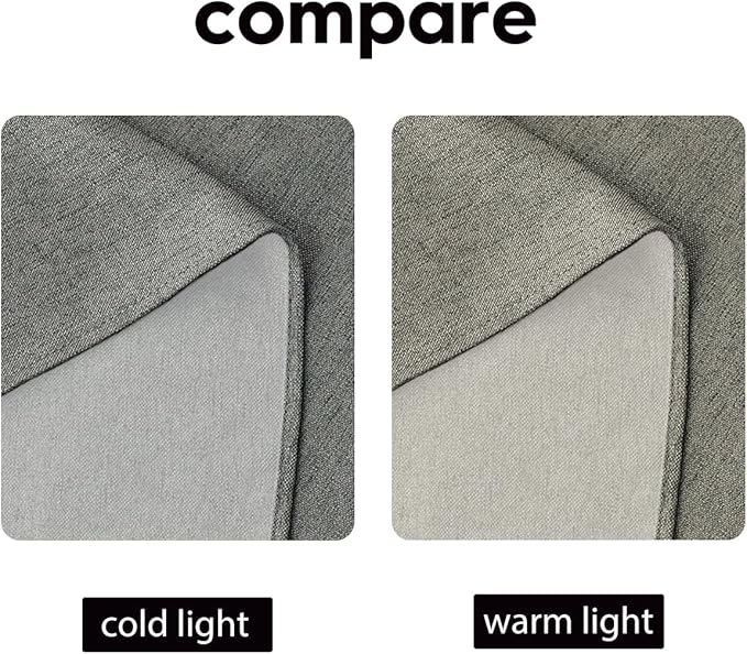 Artoid Mode Light Grey Table Runner, Seasonal Washable Kitchen Dining Table Decoration for Home Party Decor 13x90 Inch
