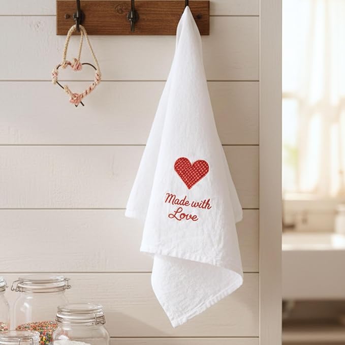Flour Sack Towels | Tea Towel for Crafts | Kitchen Dish Cotton Blank Towel for Embroidery | Baking Bread Proofing Linen Cover | Thick Absorbent Quick Dry | 12 Pack 15"x25" Natural
