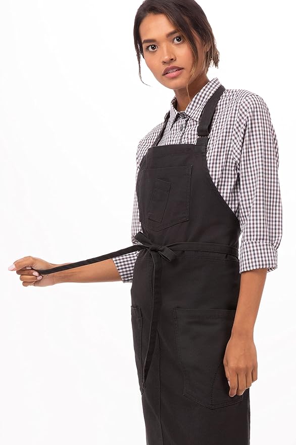 Chef Works Unisex Rockford Bib Apron