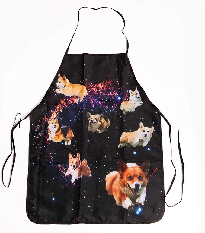Funny Apron for Men Women Baking Gardening Sewing BBQ Waterproof Cute Gifts