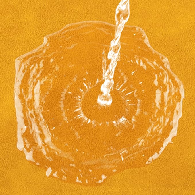ADRIMER Placemats, Heat Resistant Oval Placemats Set of 12 Washable 12 x 17 Inch, Waterproof Table Mats, Wipeable Pu Place Mats for Kitchen, Dining Room, Yellow