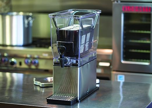 Service Ideas, CBNS3SS, Cold Brew N' Serv System, Cold Brew Coffee Maker, 3 Gallon, Stainless Steel