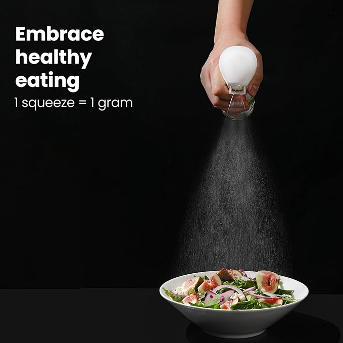 Mistifi Oil Sprayer 150ml glass bottle. Upgraded Version.Fine Mist Spray Bottle for Air Fryer, Olive Oil, Avocado Oil, Healthy Nonstick Frying, Commercial & Home Kitchen Use (PS635)