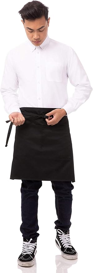 Chef Works Unisex Half Bistro Server Apron