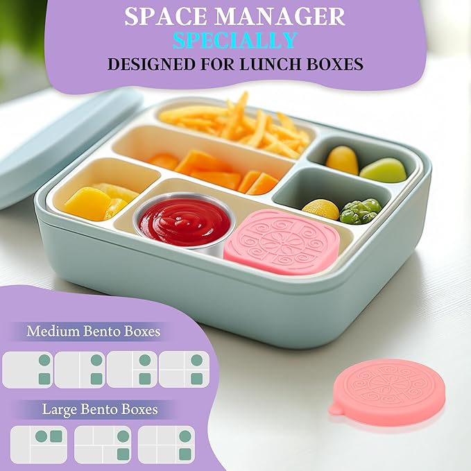 Qukaka 6 PCS Salad Dressing Container to Go,Handy Leakproof Stainless Steel Meal Prep Containers Reusable,Sauce Containers for Lunch Box, Picnics, Travel, Office and Kitchen Storage-1.6oz+2.7oz