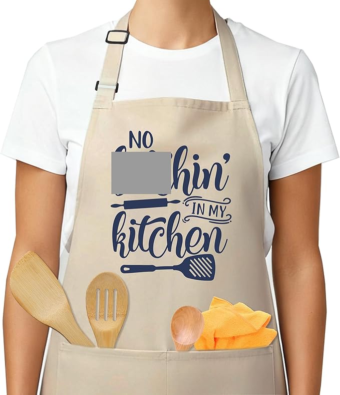 Funny Aprons for Women - Baking Gift for Women, Mothers Day Christmas Birthday Gifts, Perfect for Cooking, Bartending