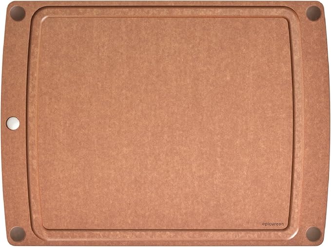 Epicurean All-in-One 19.5" × 14.5" Cutting Board, Nutmeg