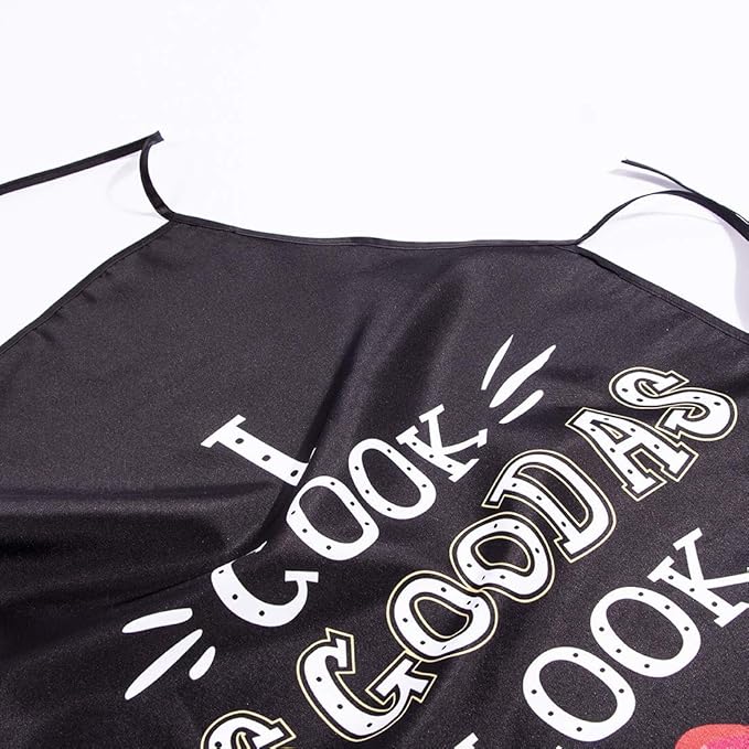 Funny Apron for Men Women Baking Gardening Sewing BBQ Waterproof Cute Gifts