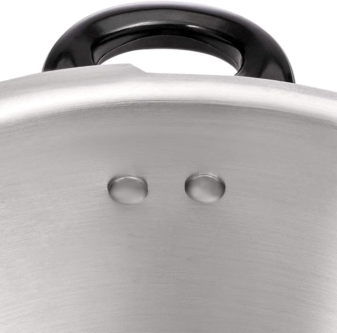 Barton 6.0 Quart Pressure Cooker Pot Release Valve Aluminum Canning Cooker Pressure Release Pot Stove Top Instant Fast Cooking Stovetop Pressure Canner Pot Gas Stoves, (5.67L)