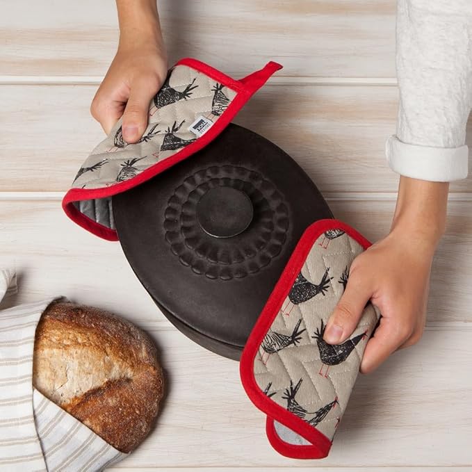 Now Designs Chicken Scratch Pot Holder