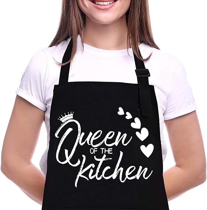Rosoz Funny Grill Aprons For Men, Dad, Husband, Him - Aprons For Men With Pockets,Father's Day Gifts – BBQ Cooking Chef Apron