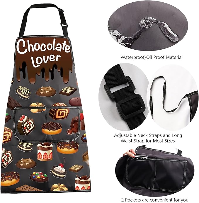 MBMSO Baking Apron the Secret Ingredient is Always Love Apron Baker Gifts Baking Cooking Gifts for Bake Lover Kitchen Apron