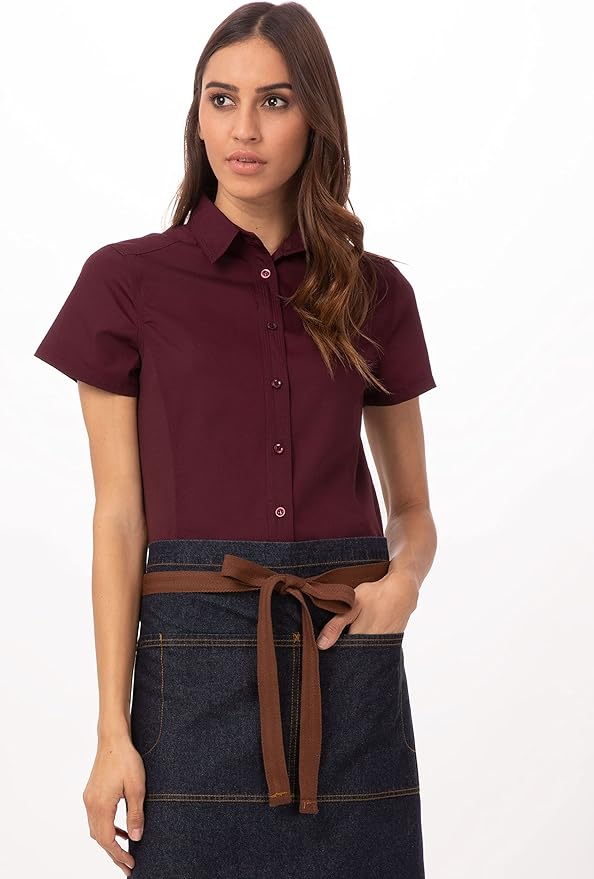 Chef Works Unisex Memphis Half Bistro Apron