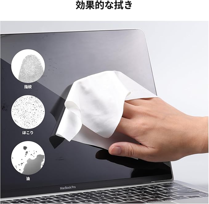 K&F CONCEPT 80 Pack Microfiber Cleaning Cloths for Glasses, 6''x6'' Individually Wrapped Lens Cleaning Cloths for Cameras, LCD Screens, iPad, Tablets, Laptops, Telescope