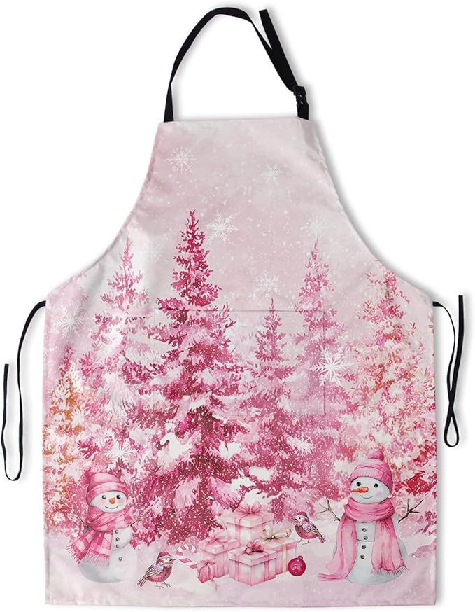 Funny Apron Polyester Grooming Aprons with Pocket for Cooking Kitchen Grilling Adults