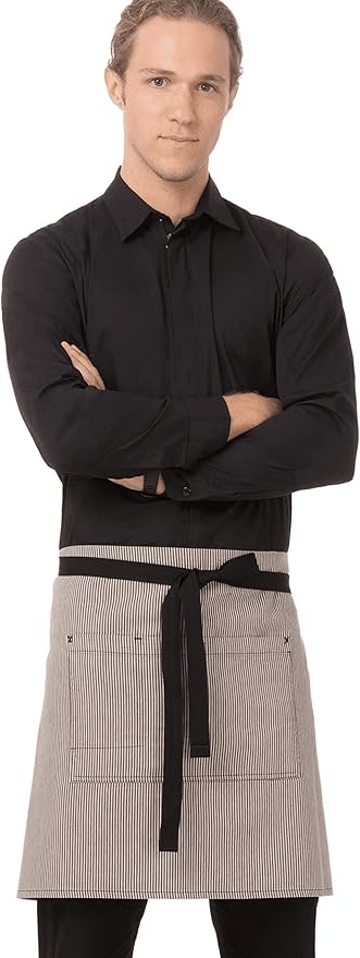 Chef Works Unisex Portland Half Bistro Apron