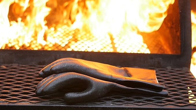 Artisan Griller BBQ Heat Resistant Insulated Smoker, Grill, Fryer, Oven, Brewing, Cooking Gloves