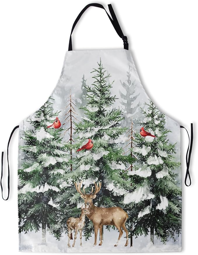 Imiss Waterproof Stain-Resistant Cooking Chef Aprons for Grill BBQ Baking 27 X 31 Inch