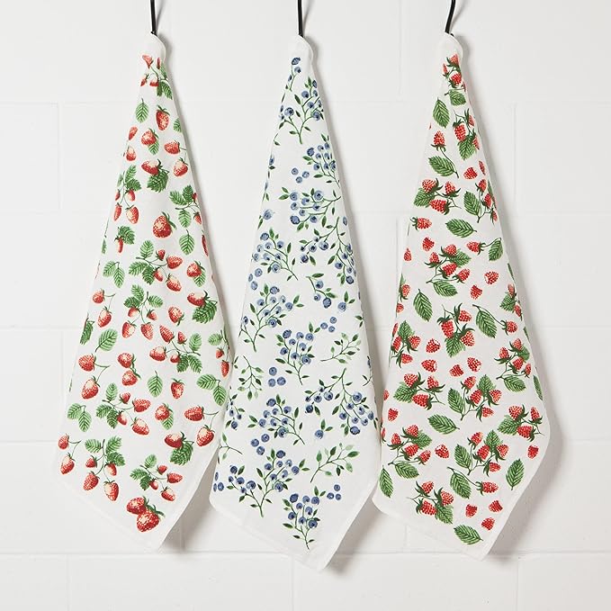 Berry Patch Floursack Towels (Set of 3)