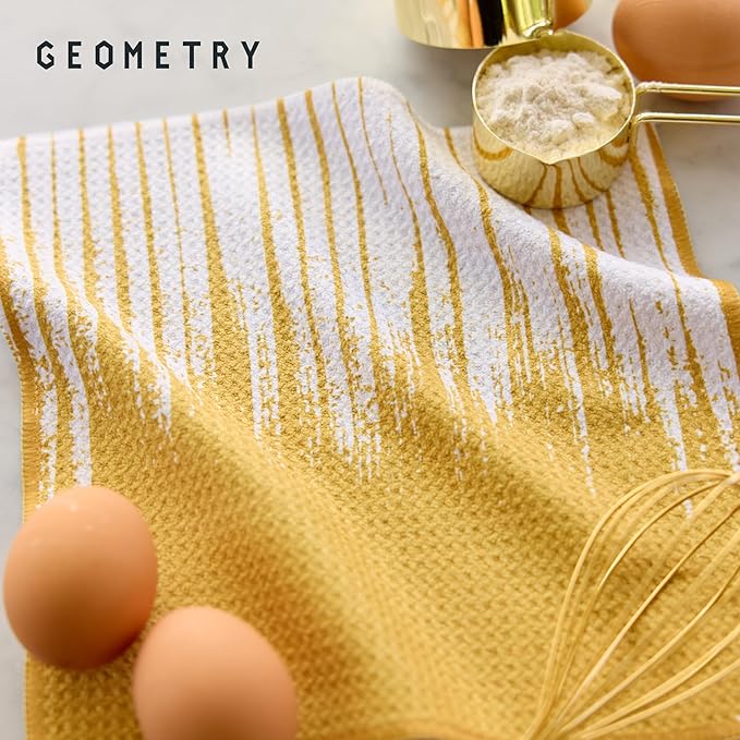 GEOMETRY Kitchen Dish Cloths - Quick Dry Dishcloths for Kitchen - Premium Dish Rags with Geoweave - 3-Pack Set This and That