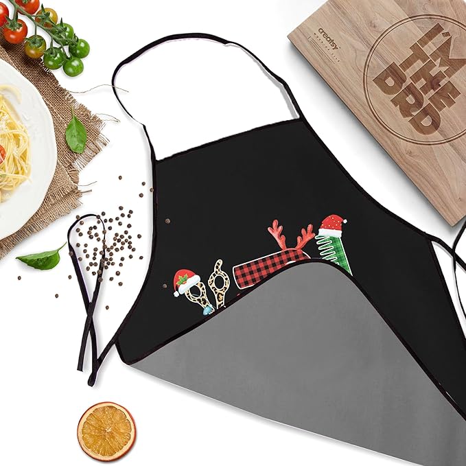 Funny Apron for Men Women Baking Gardening Sewing BBQ Waterproof Cute Gifts