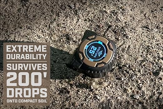 Spec Ops Tools 25-Foot Elite Series Tape Measure, 1 1/4" Double-Sided Blade, Includes Fractional Markings, 12 Feet of Stand Out, Military-Grade Composite Case, 3% Donated to Veterans