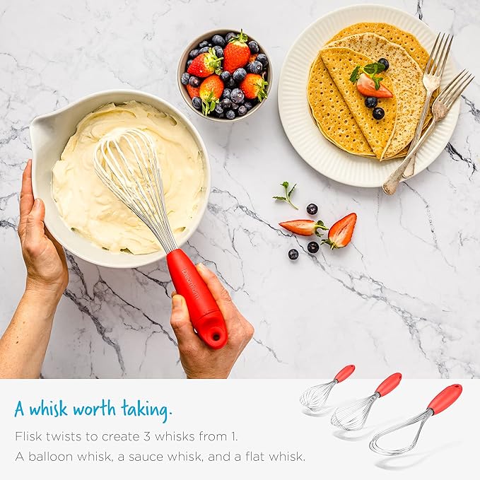 Dreamfarm Flisk Balloon Whisk Black