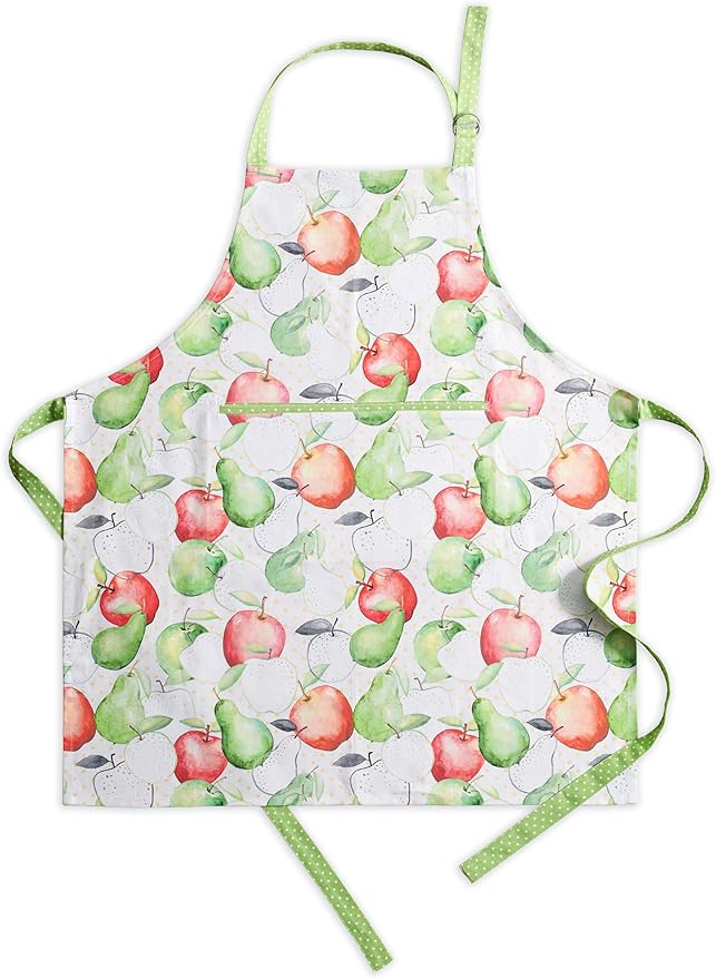 Maison d' Hermine 100% Cotton Apron for women with Pocket Kitchen Chef Apron for Men Cooking Mothers Day Gifts
