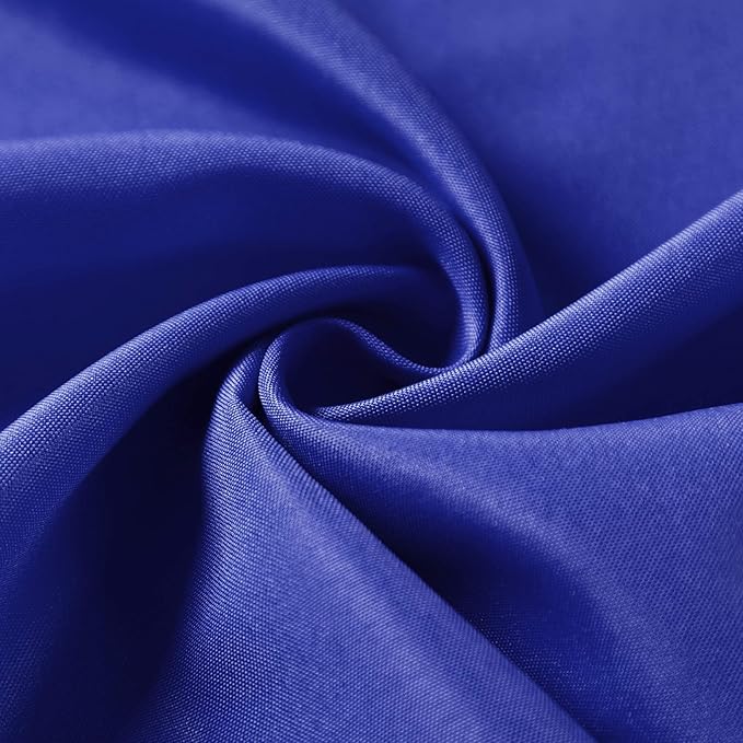Bailarina Cloth Napkins Set of 40,17x17 inches Dinner Napkins Cloth Washable,Polyester Square Table Cloth Napkin Bulk with Hemmed Edges Ideal for Banquets, Parties and Weddings-Royal Blue
