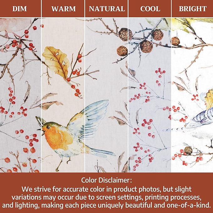 Maison d' Hermine Cloth Napkins Set of 4 100% Cotton Everyday Reusable Square Napkins Cloth Washable Dinner Party Wedding Restaurant Gifts for Mothers Day Spring/Summer (Pinson, 18" x 18")