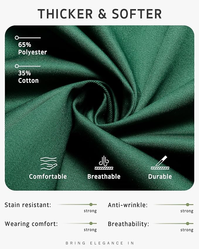 Syntus Apron for Men Women, Adjustable Cooking Kitchen Chef Aprons with 2 Pockets, Cotton/Polycotton/Polyester
