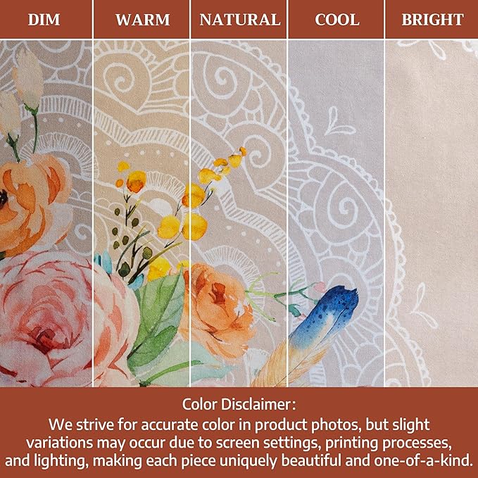 Maison d' Hermine Kitchen Towels Set of 3 100% Cotton 27.50" x 20" Reusable Cloth Tea Dish Towels Absorbent with Hanging Loop for Kitchen Gifts for Mothers Day Spring/Summer (Ibiza - Beige)
