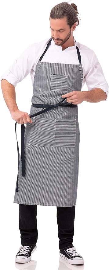 Chef Works Unisex Portland Chefs Bib Apron